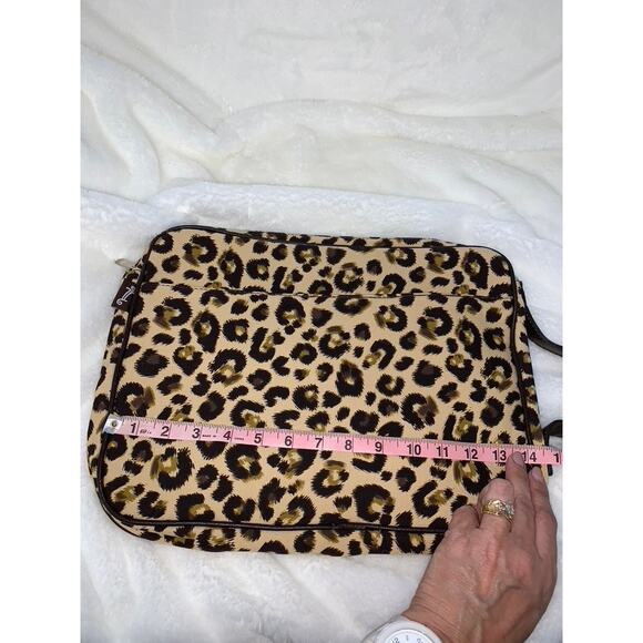 Leopard Print 13" Laptop/Tablet Sleeve Padded Multicolor Case - Picture 7 of 8